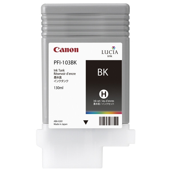 Canon PFI-103BK cartucho de tinta negro (original) 2212B001 018275 - 1