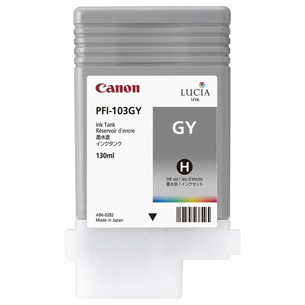Canon PFI-103GY cartucho de tinta gris (original) 2213B001 018276 - 1