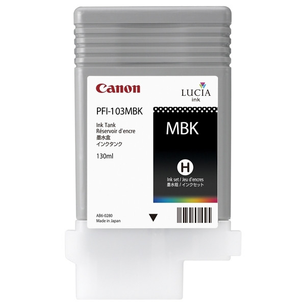 Canon PFI-103MBK cartucho de tinta negro mate (original) 2211B001 904679 - 1