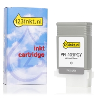 Canon PFI-103PGY cartucho de tinta foto gris (marca 123tinta) 2214B001C 017484