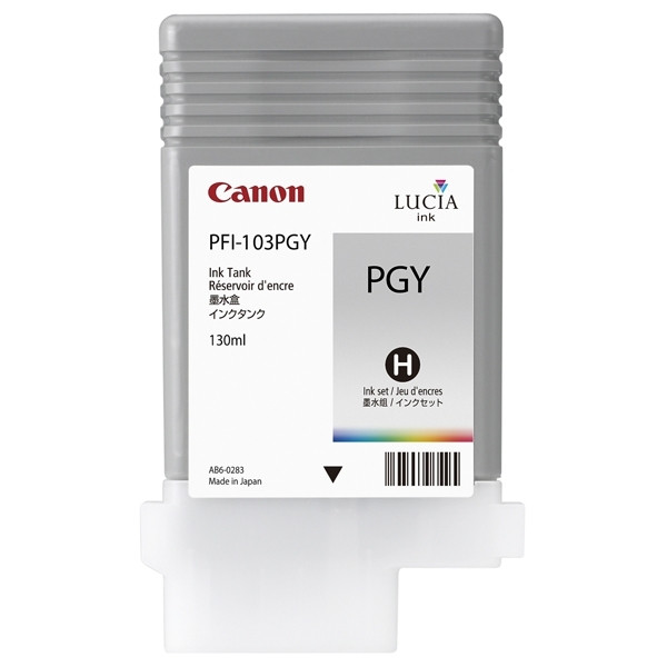 Canon PFI-103PGY cartucho de tinta gris foto (original) 2214B001 904680 - 1
