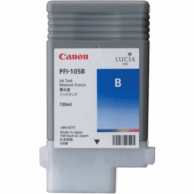 Canon PFI-105B cartucho de tinta azul (original) 3008B005 018618 - 1