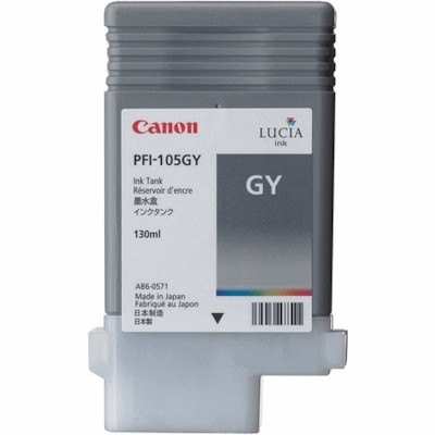 Canon PFI-105GY cartucho de tinta gris (original) 3009B005 018620 - 1