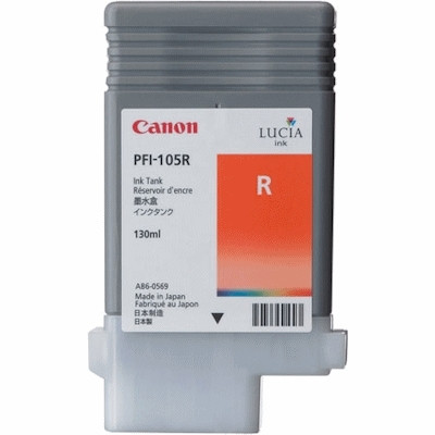 Canon PFI-105R cartucho de tinta rojo (original) 3006B005 018614 - 1