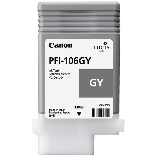 Canon PFI-106GY cartucho de tinta gris (original) 6630B001 018912 - 1