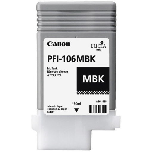 Canon PFI-106MBK cartucho de tinta negro mate (original) 6620B001 018900 - 1