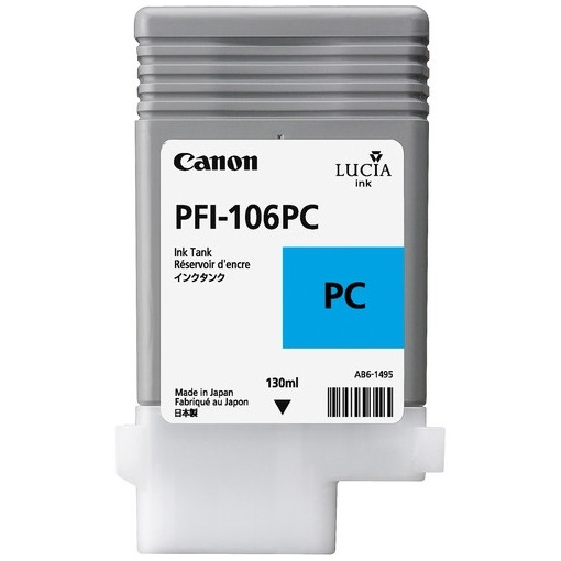 Canon PFI-106PC cartucho de tinta foto cian (original) – imagen 2