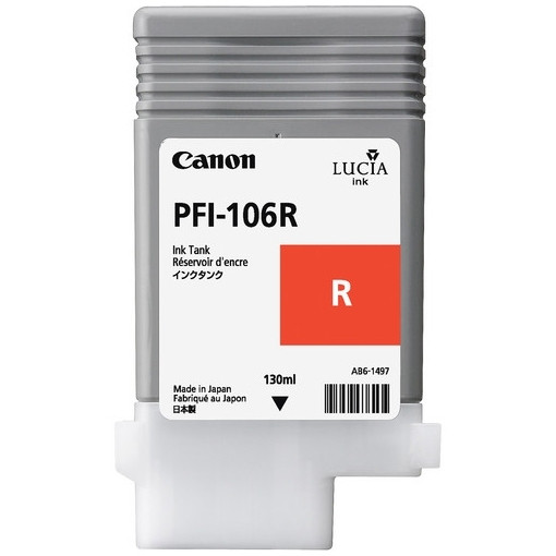 Canon PFI-106R cartucho de tinta rojo (original) 6627B001 018916 - 1