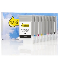 Canon PFI-106 Pack ahorro MBK/BK/C/M/Y/PC/PM/GY (marca 123tinta)  132060