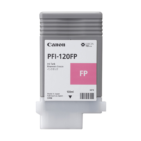 Canon PFI-120FP cartucho de tinta rosa (original) 3499C001 017602 - 1
