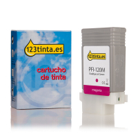 Canon PFI-120M cartucho de tinta magenta (marca 123tinta) 2887C001AAC 018431