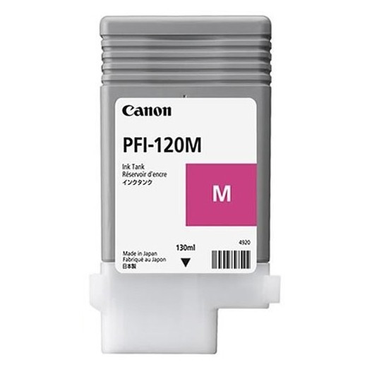 Canon PFI-120M cartucho de tinta magenta (original) 2887C001AA 018430 - 1