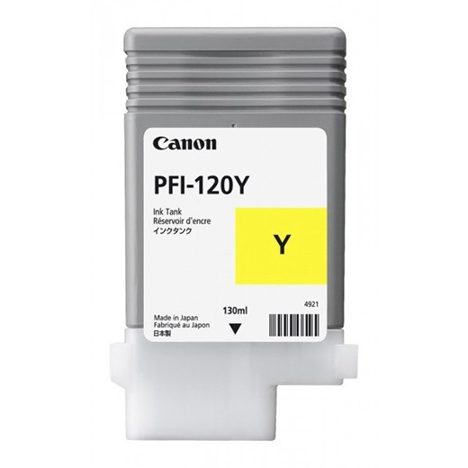 Canon PFI-120Y cartucho de tinta amarillo (original) 2888C001AA 018432 - 1