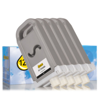 Canon PFI-1700 cartuchos de tinta (marca 123tinta) | Pack 2 negros + 3 colores 130729