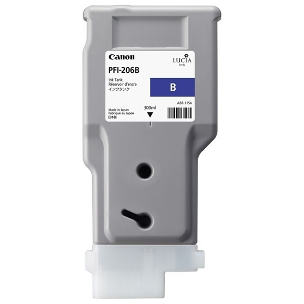 Canon PFI-206B cartucho de tinta azul XL (original) 5311B001 018944 - 1