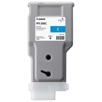 Canon PFI-206C cartucho de tinta cian  XL (original) 5304B001 018926