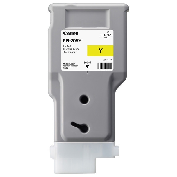 Canon PFI-206Y cartucho de tinta amarillo XL (original) 5306B001 018930 - 1