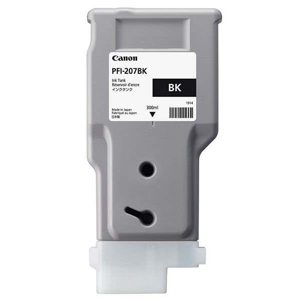 Canon PFI-207BK cartucho de tinta negro (original) 8789B001 018990 - 1