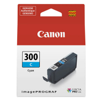 Canon PFI-300C Cartucho de tinta cian (original) 4194C001 011706