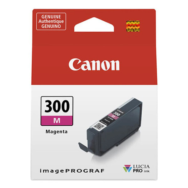Canon PFI-300M cartucho de tinta magenta (original) 4195C001 011708 - 1