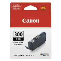 Canon PFI-300PBK cartucho de tinta foto negro (original) 4193C001 011704
