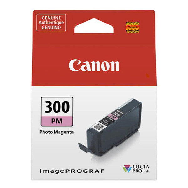 Canon PFI-300PM cartucho de tinta foto magenta (original) – imagen 2