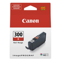 Canon PFI-300R cartucho de tinta rojo (original) 4199C001 011716