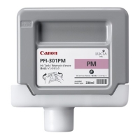 Canon PFI-301PM cartucho de tinta foto magenta (original) 1491B001 018292