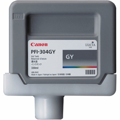 Canon PFI-304GY cartucho de tinta gris (original) 3858B005 018644 - 1