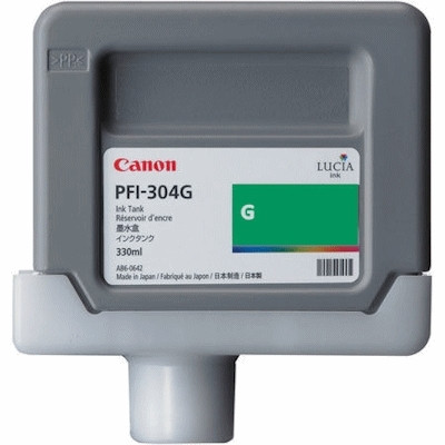 Canon PFI-304G cartucho de tinta verde (original) 3856B005 018640 - 1