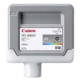 Canon PFI-306GY cartucho de tinta gris (original) 6666B001 018864 - 1