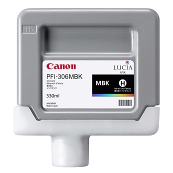 Canon PFI-306MBK cartucho de tinta negro mate (original) 6656B001 018852 - 1