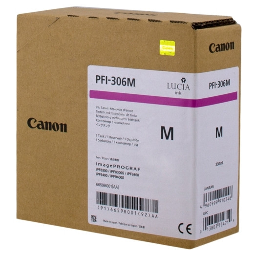 Canon PFI-306M cartucho de tinta magenta (original) 6659B001 018856 - 1