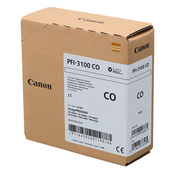 Canon PFI-3100CO optimizador de croma del cartucho de tinta (original) 6432C001 010556 - 1