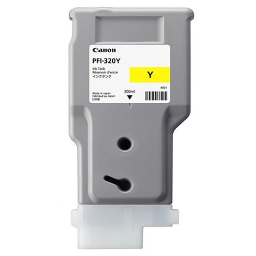 Canon PFI-320Y XL cartucho de tinta amarillo (original) 2893C001AA 018442 - 1