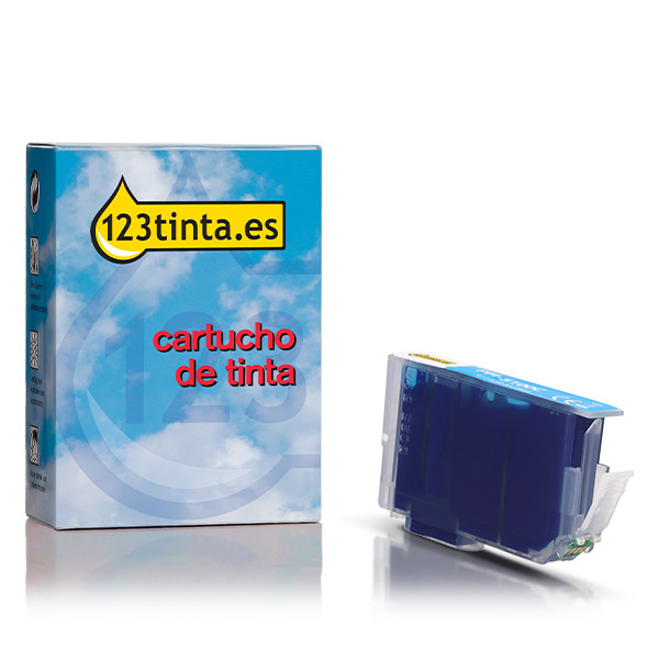 Canon PFI-5100C cartucho de tinta cian (marca 123tinta) 083783 - 1
