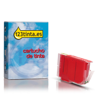 Canon PFI-5100R cartucho de tinta rojo (marca 123tinta) 083793