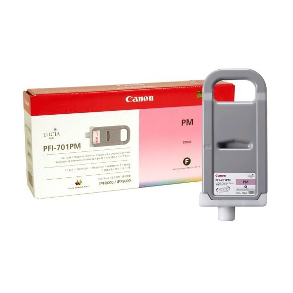 Canon PFI-701PM cartucho de tinta foto magenta (original) 0905B001 0905B005 018316 - 1