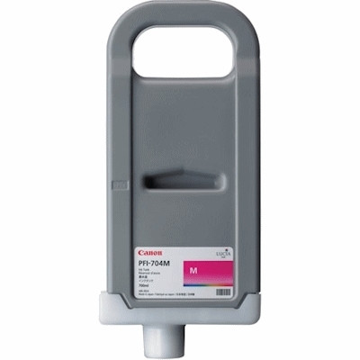 Canon PFI-704M cartucho de tinta magenta XL (original) 3863B005 018654 - 1