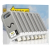 Canon PFI-706 cartuchos de tinta (marca 123tinta) | Pack 2 negros + 6 colores 132070 - 1
