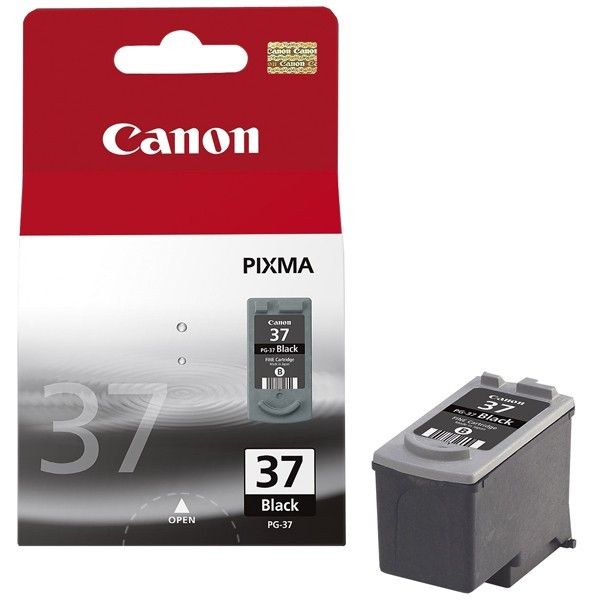 Canon PG-37 cartucho de tinta negro (original) – imagen 2