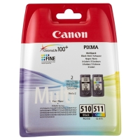 Canon PG-510/ CL-511 multipack negro y color (original) 2970B010 2970B011 018518