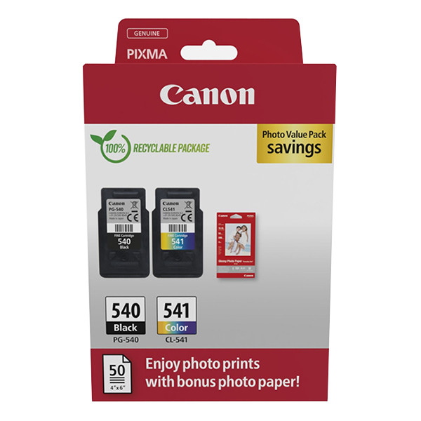Canon PG-540/CL-541 pack fotográfico (original) – imagen 2