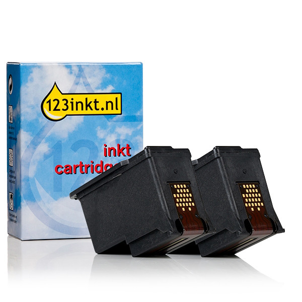 Canon PG-540L cartucho de tinta negro (marca 123tinta) | Pack 2 uds 010083 - 1