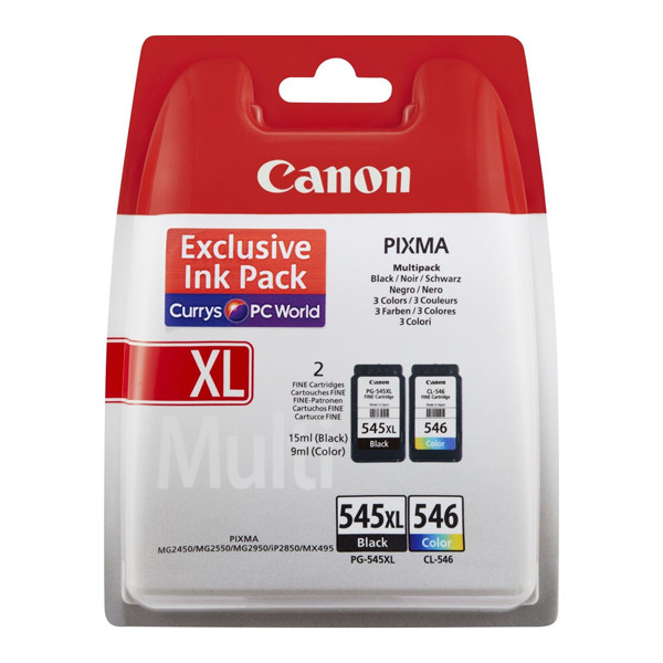 Canon PG-545XL/CL546 Pack ahorro (original) 8286B008 010192 - 1