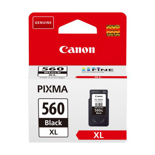 Canon PG-560XL cartucho de tinta negro (original) 3712C001 010361 - 1