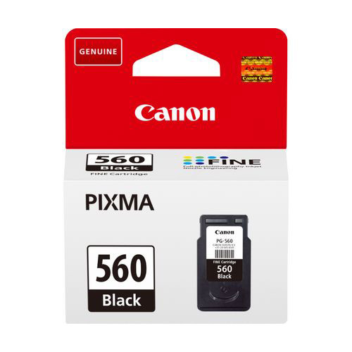 Canon PG-560 cartucho de tinta negro (original) 3713C001 010357 - 1