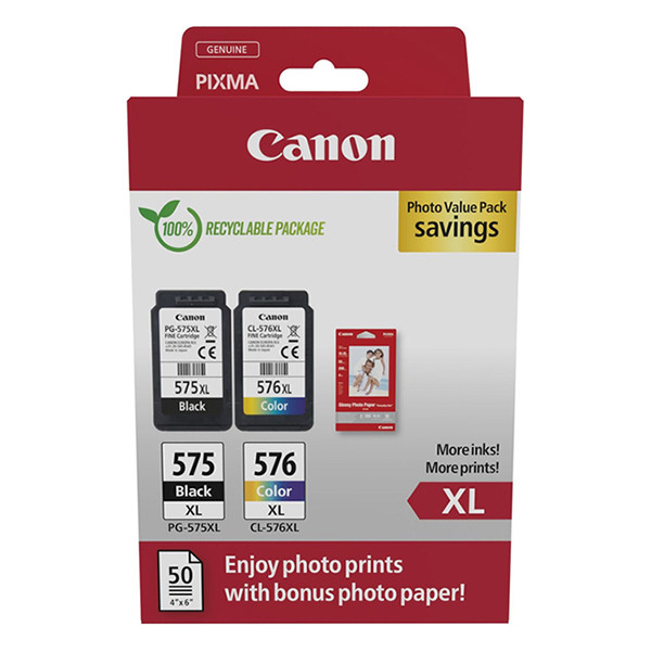Canon PG-575XL/CL-576XL pack fotográfico (original)
