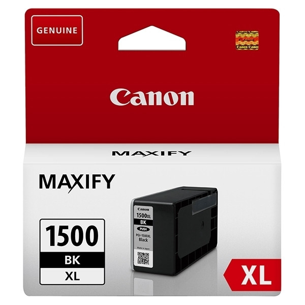 Canon PGI-1500XL BK cartucho de tinta negro XL (original) 9182B001 018522 - 1