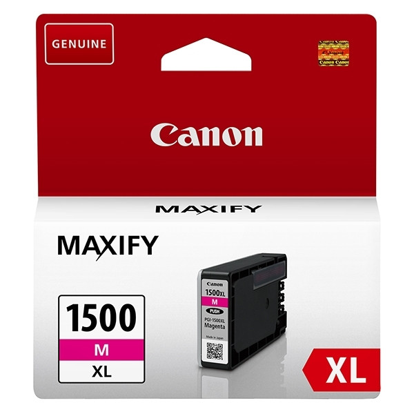 Canon PGI-1500XL M cartucho de tinta magenta XL (original) 9194B001 018526 - 1